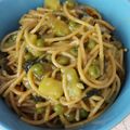 El cooksnap de Sari Mona cuando hizo Espaguetis integrales con verduras (Thermomix).