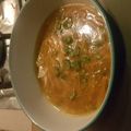 El cooksnap de Moma Valencia cuando hizo Sopa miso con noodles.