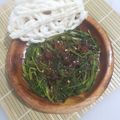 Cooksnap dari CIA Febri untuk resep Rujak Kangkung Dadakan Khas Kuningan