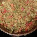 El cooksnap de Mery cuando hizo Coliflor con vegetales.