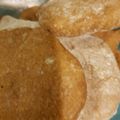 El cooksnap de mariale62 cuando hizo Pan Pita o Pan Árabe con harina integral.
