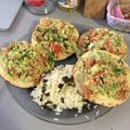 El cooksnap de Lilia Pérez cuando hizo Tostadas de salmón ahumado.