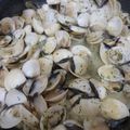 El cooksnap de Devora Muñoz Palacios cuando hizo Almejas a la marinera.