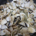 El cooksnap de Devora Muñoz Palacios cuando hizo Almejas a la marinera.