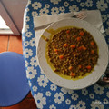 El cooksnap de Agustín Cuenca cuando hizo Lentejas a las mil y una noches.