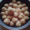 Pölhe Anett Cooksnap-ja, amikor elkészítette a(z) Kölesgombóc receptet.