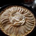 El cooksnap de docmatera cuando hizo Tarta de manzanas y crema pastelera.
