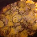 Joe Thorstensen's cooksnap of when they made Crock pot Au Gratin Potatoes and Ham.
