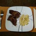 El cooksnap de Carola Porto cuando hizo Chuletas de cerdo.