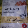 El cooksnap de saca la lengua al lunes cuando hizo Cappelletti con prosciutto crudo (pasta rellena).