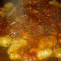 El cooksnap de Candeyro cuando hizo Ñoquis de mandioca a la bolognesa.