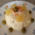 El cooksnap de Ana cuando hizo Ensaladilla de arroz con piña.