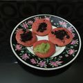 Cooksnap dari YolaStev untuk resep Cubit Red Velvet Almond Chocolate