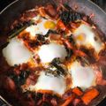 Philip Pantelides's cooksnap of when they made Baked eggs puttanesca.