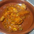 El cooksnap de Teresa Vargas cuando hizo Pollo en salsa de tomate con almendras y nueces.