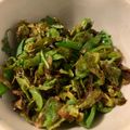 Tanzeena Mukherjee's cooksnap of when they made লাউ খোসার ছেঁচকি (lau Khosa r chenchki recipe in Bengali).