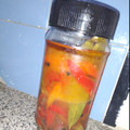 El cooksnap de Alejandra De León cuando hizo Morrones agridulces. Conserva fácil.
