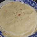 El cooksnap de Roxi Fasanelli cuando hizo Panqueques para canelones sin leche.