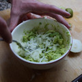 El cooksnap de Elena cuando hizo Guacamole original.
