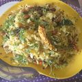 Rekha Pandey का कुकस्नैप जब उन्होंने लेमन राइस(lemon rice recipe in hindi) बनाया था।