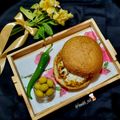 کوک اسنپ 👩‍🍳Hamideh بعد از امتحان کردن ساندویچ مرغ پنیری.