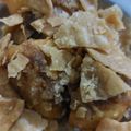 Saira Abdullah's cooksnap of when they made Three colour - khatay Aloo!.