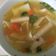 El cooksnap de Romy Repetto cuando hizo Sopa de carne con verduras.