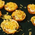 Samita Sar's cooksnap of when they made আলু কটোরি ফ্রুট চাট(aloo katori fruit chat recipe in Bengali).