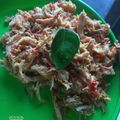 Cooksnap dari Mehong Dian30 untuk resep Ayam Suwir Kemangi Pedas