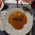 El cooksnap de Olga Fuentes cuando hizo Salmón a la naranja.