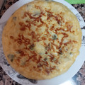 El cooksnap de Virginia. cuando hizo Tortilla de patatas con espinacas.(A mi manera).