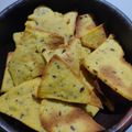 El cooksnap de Bianka Palma cuando hizo TORTILLAS CHIPS CON SEMILLAS DE LINAZA Y SÉSAMO. JON STYLE.