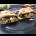 El cooksnap de Sofia Sanchez cuando hizo Wraps caseros rellenos de pollo, palta, tomate y cebolla.