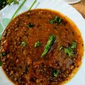 Madhvi Dwivedi का कुकस्नैप जब उन्होंने अमृतसरी उड़द चना दाल तड़का (Amritsari Urad Chana Dal Tadka Recipe In Hindi) बनाया था।