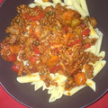 El cooksnap de nachoro cuando hizo Macarrones con carne picada.