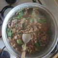 El cooksnap de felipe Vallejos cuando hizo Carne mongoliana.