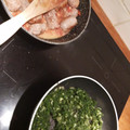 El cooksnap de Marsel cuando hizo Nidos de espaguetis con longaniza fresca.