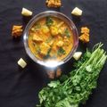 Rekha Vora's cooksnap of when they made ઢોકળી બટાકા નુ શાક/ ગળ્યા થેપલા (Dhokli Bataka Shak / Sweet Thepla Recipe In Gujarati).