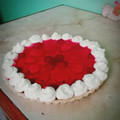 El cooksnap de Monica Rivera cuando hizo Tarta de frutillas con Crema.