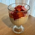El cooksnap de Marieta cuando hizo Postre casero de yogur, fresas y plátano.
