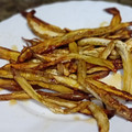 El cooksnap de Marta Mesa cuando hizo Bastones de berenjenas fritas a la miel en freidora de aire Ninja.