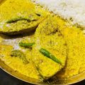 Barnali Saha's cooksnap of when they made সরষে ইলিশ (Sorshe ilish recipe in Bengali).