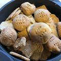 El cooksnap de Juan Albin cuando hizo Galletas saladas de harina de garbanzo y sésamo con parmesano.