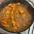 Cooksnap-ul lui Ana Maria Buşu atunci când a preparat Tocăniță de mazăre cu pui.
