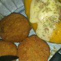 El cooksnap de Melisa Altamirano cuando hizo Milanesas de berenjenas.