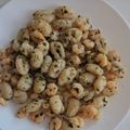 El cooksnap de Leon MpV cuando hizo Ñoquis con gambas picantones.