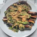 Cooksnap dari Dina Qyu untuk resep Terong ungu dengan teri sambal cabe hijau