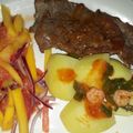 El cooksnap de Carlos José cuando hizo Carne en bistec.