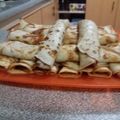 El cooksnap de Fabiola Pérez cuando hizo Panqueques con manjar!!.