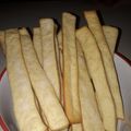 El cooksnap de Romina Olivares cuando hizo Grisines.